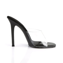 Load image into Gallery viewer, GALA-01 Fabulicious 4.5 Inch Heel Clear and Black Sexy Shoes