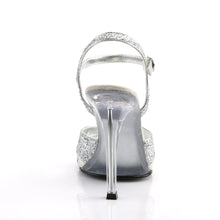 Load image into Gallery viewer, GALA-19 Fabulicious 4.5 Inch Heel Silver Glitter Sexy Shoes