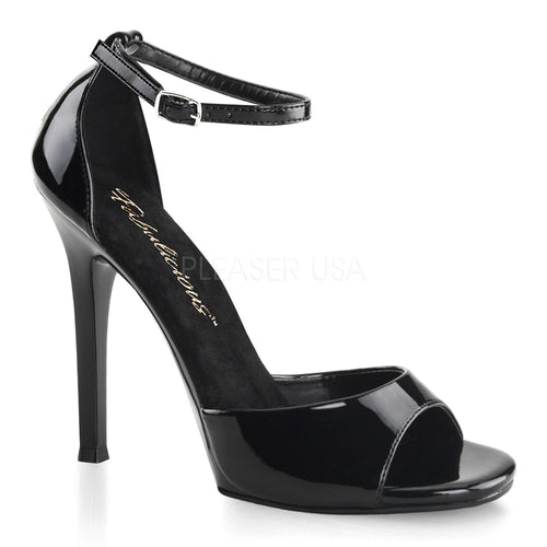 GALA-36 Fabulicious 4.5 Inch Heel Black Patent Sexy Shoes