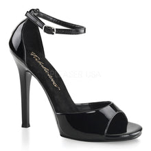 Load image into Gallery viewer, GALA-36 Fabulicious 4.5 Inch Heel Black Patent Sexy Shoes