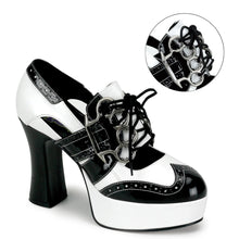 Load image into Gallery viewer, GANGSTER-15 Funtasma 4&quot; Heel Black and White Women Sexy Shoe