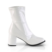 Load image into Gallery viewer, GOGO-150 Funtasma 3 Inch Heel White Patent Women&#39;s Boots