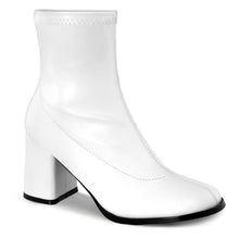 Load image into Gallery viewer, GOGO-150 Funtasma 3 Inch Heel White Patent Women&#39;s Boots