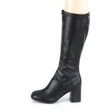 Load image into Gallery viewer, GOGO-300-2 Funtasma 3&quot; Heel Black Faux Leather Women&#39;s Boots