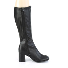 Load image into Gallery viewer, GOGO-300-2 Funtasma 3&quot; Heel Black Faux Leather Women&#39;s Boots