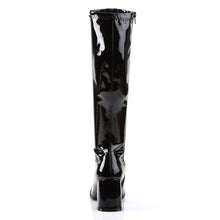 Load image into Gallery viewer, GOGO-300 Funtasma 3&quot; Heel Black Stretch Patent Women&#39;s Boots