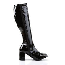 Load image into Gallery viewer, GOGO-300 Funtasma 3&quot; Heel Black Stretch Patent Women&#39;s Boots