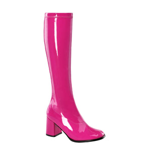 GOGO-300 Funtasma 3 Inch Heel Hot Pink Women's Boots