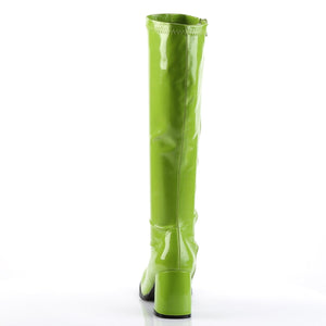 GOGO-300 Funtasma 3 Inch Heel Lime Green Women's Boots