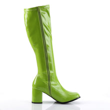 Load image into Gallery viewer, GOGO-300 Funtasma 3 Inch Heel Lime Green Women&#39;s Boots