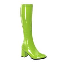 Load image into Gallery viewer, GOGO-300 Funtasma 3 Inch Heel Lime Green Women&#39;s Boots