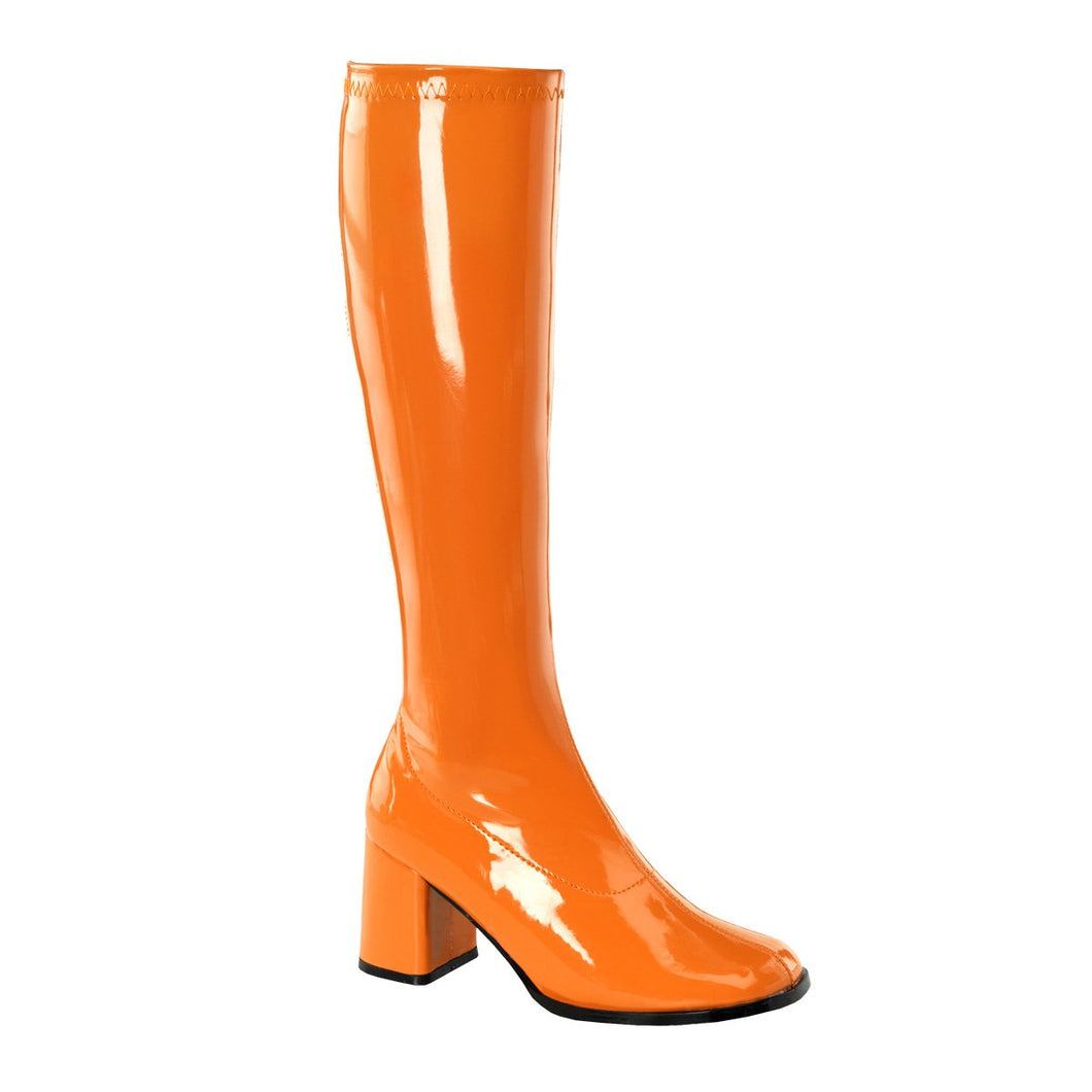 GOGO-300 Funtasma 3 Inch Heel Orange Women's Boots