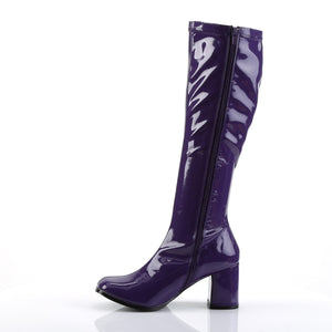 GOGO-300 Funtasma 3 Inch Heel Purple Women's Boots