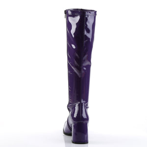 GOGO-300 Funtasma 3 Inch Heel Purple Women's Boots