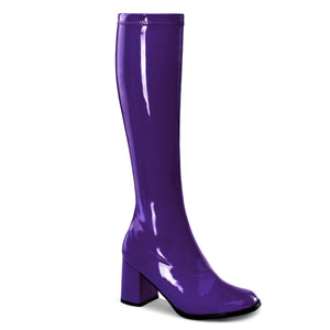 GOGO-300 Funtasma 3 Inch Heel Purple Women's Boots