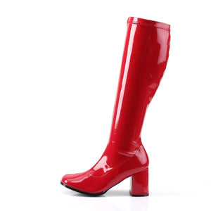 GOGO-300 Funtasma 3 Inch Heel Red Women's Boots