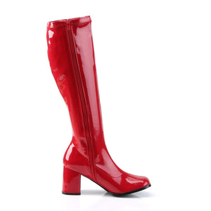 GOGO-300 Funtasma 3 Inch Heel Red Women's Boots