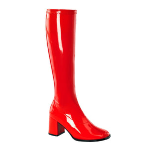 GOGO-300 Funtasma 3 Inch Heel Red Women's Boots