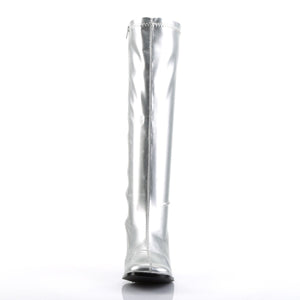 GOGO-300 Funtasma 3 Inch Heel Silver Women's Boots