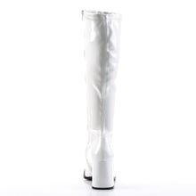 Load image into Gallery viewer, GOGO-300 Funtasma 3 Inch Heel White Patent Women&#39;s Boots