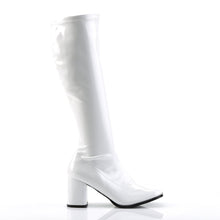 Load image into Gallery viewer, GOGO-300 Funtasma 3 Inch Heel White Patent Women&#39;s Boots