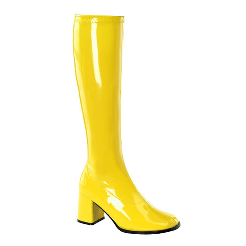 GOGO-300 Funtasma 3 Inch Heel Yellow Women's Boots