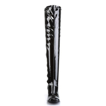 Load image into Gallery viewer, GOGO-3000 Funtasma 3&quot; Heel Black Stretch Patent Women Boots