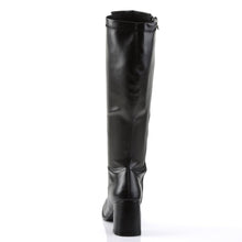 Load image into Gallery viewer, GOGO-300WC Funtasma 3&quot; Heel Black Wide Width Knee High Boots