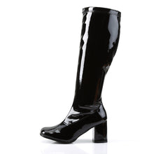 Load image into Gallery viewer, GOGO-300WC Funtasma 3&quot; Heel Black Wide Width Knee High Boots