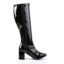 Load image into Gallery viewer, GOGO-300WC Funtasma 3&quot; Heel Black Wide Width Knee High Boots