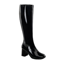 Load image into Gallery viewer, GOGO-300WC Funtasma 3&quot; Heel Black Wide Width Knee High Boots