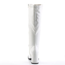 Load image into Gallery viewer, GOGO-300WC Funtasma 3&quot; Heel White Wide Width Knee High Boots