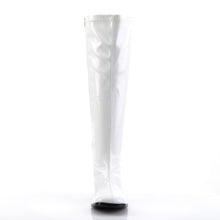 Load image into Gallery viewer, GOGO-300WC Funtasma 3&quot; Heel White Wide Width Knee High Boots