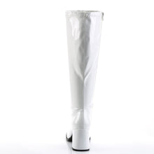 Load image into Gallery viewer, GOGO-300WC Funtasma 3&quot; Heel White Wide Width Knee High Boots