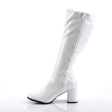 Load image into Gallery viewer, GOGO-303 Funtasma 3 Inch Heel White Patent Women&#39;s Boots