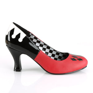 HARLEY-42 Funtasma 3" Heel Black and Red Women's Sexy Shoes