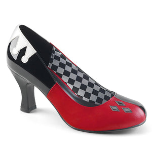 HARLEY-42 Funtasma 3" Heel Black and Red Women's Sexy Shoes