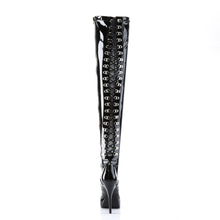 Load image into Gallery viewer, INDULGE-3063 Devious Fetish Footwear 5 Inch Heel Thigh Boots