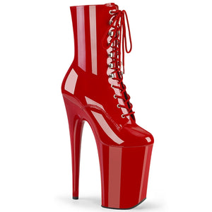 INFINITY-1020 Pleaser 9 Inch Heel Red Pole Dancing Platforms