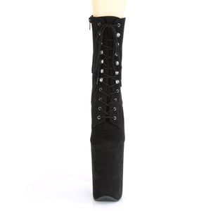 INFINITY-1020FS Pleaser 9 Inch Heel Black Pole Dance Shoes