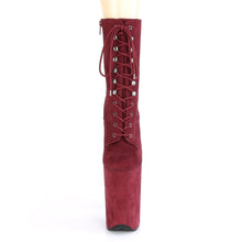 Load image into Gallery viewer, INFINITY-1020FS 9 Inch Heel Burgundy Pole Dancing Platforms