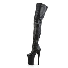 Load image into Gallery viewer, INFINITY-4000 Pleaser 9 Inch Heel Black Pole Dancer Platform