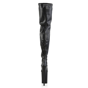 INFINITY-4000 Pleaser 9 Inch Heel Black Pole Dancer Platform