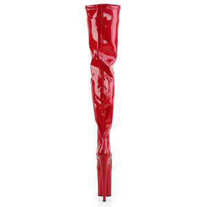 INFINITY-4000 Pleaser 9 Inch Heel Red Pole Dancing Platforms