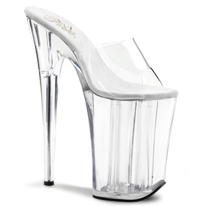 INFINITY-901 Pleaser 9" Heel Clear Pole Dancing Platforms