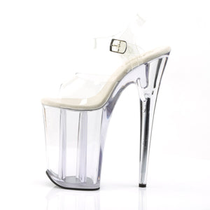 INFINITY-908 Pleaser 9" Heel Clear Pole Dancing Platforms