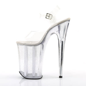 INFINITY-908MG Pleaser 9" Heel Clear Pole Dancing Platforms