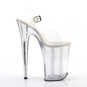 INFINITY-908MG Pleaser 9" Heel Clear Pole Dancing Platforms