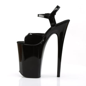 INFINITY-909 Pleaser 9" Heel Black Pole Dancing Platforms