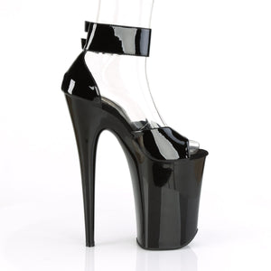 INFINITY-975 Pleaser 9" Heel Black Pole Dancing Platforms